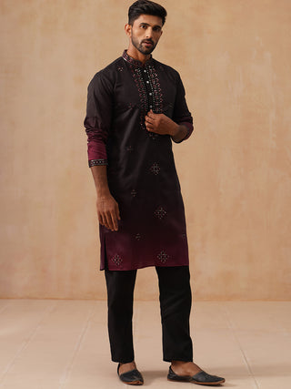 Men’s Ombre Kurta with Pyjama
