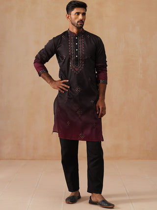 Men’s Ombre Kurta with Pyjama