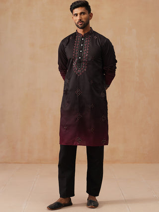 Men’s Ombre Kurta with Pyjama
