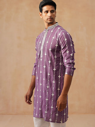 Classic Embroidered Kurta Pyjama Set