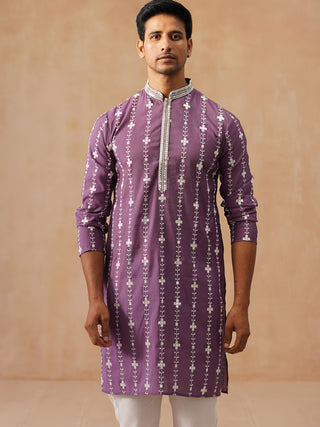 Classic Embroidered Kurta Pyjama Set