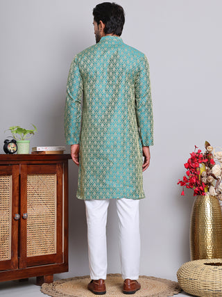 Jacquard Kurta Payjama Sets For Men