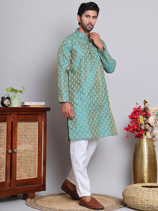 Jacquard Kurta Payjama Sets For Men