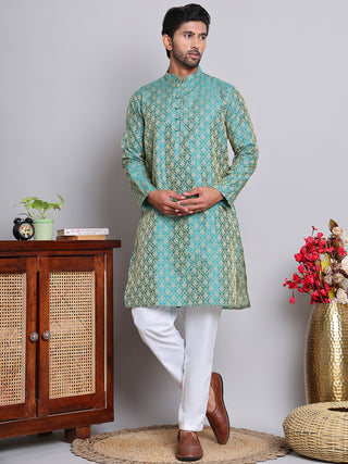 Jacquard Kurta Payjama Sets For Men