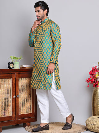 Jacquard Kurta Payjama Sets For Men