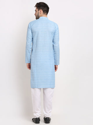 Jompers Men's Woven Kurta Payjama Sets