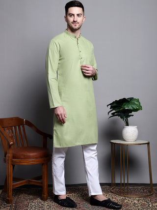 Pure Cotton Kurta with Churidar