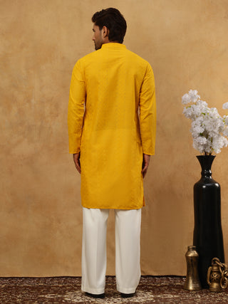 Chikankari Embroidered Kurta Pyjama Set
