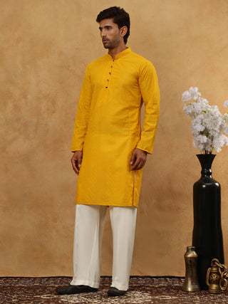 Chikankari Embroidered Kurta Pyjama Set