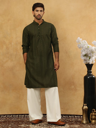 Chikankari Embroidered Kurta Pyjama Set