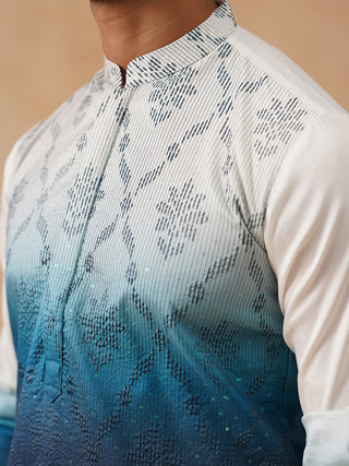 Men’s Ombre Kurta with Pyjama