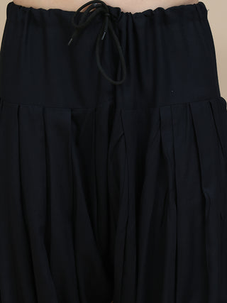 Embroidered Silk Blend Kurta with Salwar