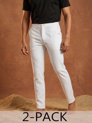 Men Pure Cotton Pyjama Pack of 2