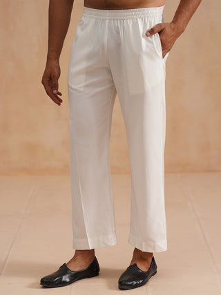 Solid Cotton Pyjama For Men