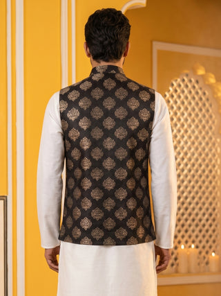 Men's Printed Nehru Jacket