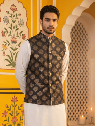 Men's Printed Nehru Jacket