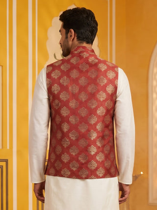 Men's Printed Nehru Jacket