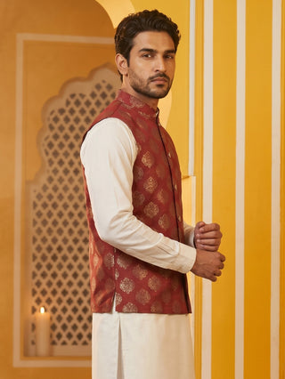 Men's Printed Nehru Jacket