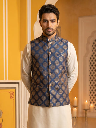 Men's Printed Nehru Jacket