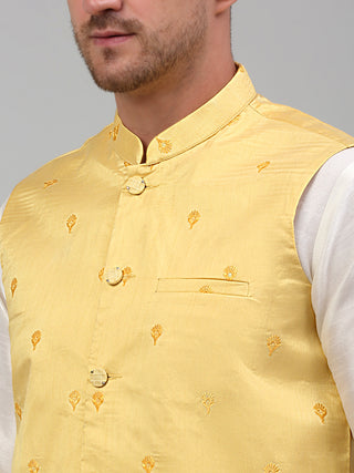 Men's Embroidered Nehru Jacket