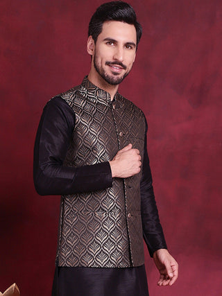 Woven Design Nehru Jacket