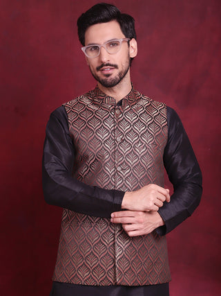 Woven Design Nehru Jacket