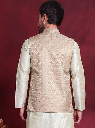 Woven Design Nehru Jacket