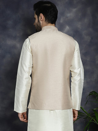 Men's Sequins and Embroidred Nehru Jacket