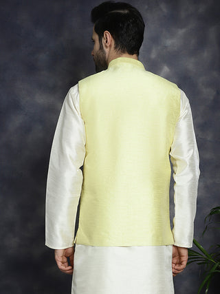 Men's Sequins and Embroidred Nehru Jacket