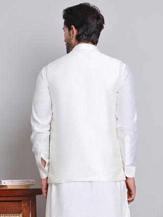 Embroidered Nehru Jacket For Men