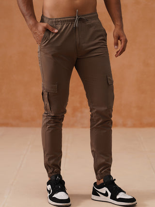 Men's Cotton Tapered Fit Casual Trouser