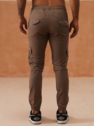 Men's Cotton Tapered Fit Casual Trouser