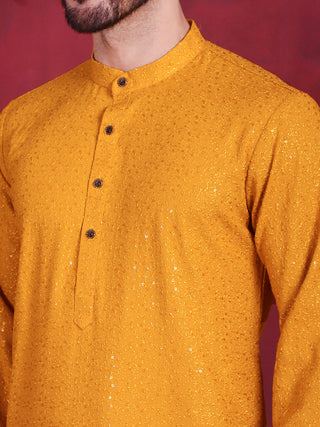 Sequins Chikankari Kurtas