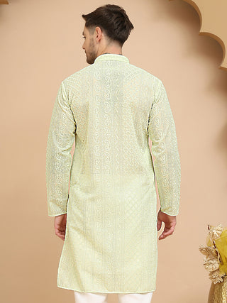 Men's Embroidered Kurtas.