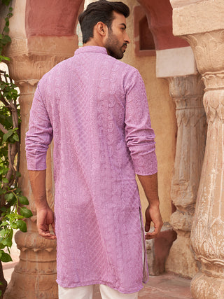 Men's Chikankari Embroidered Kurtas