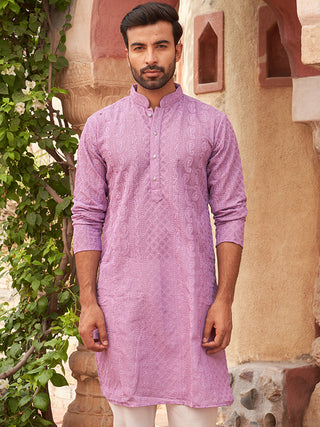 Men's Chikankari Embroidered Kurtas