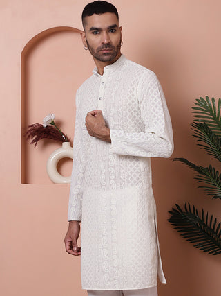 Men's Embroidered Kurtas