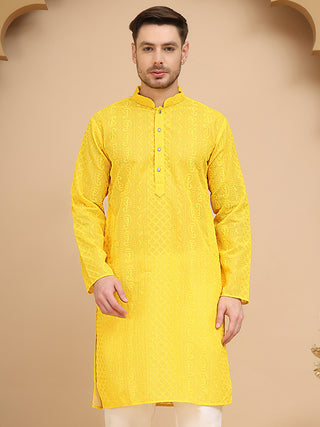 Men's Embroidered Kurtas