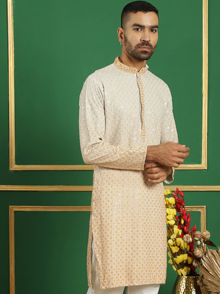 Men's Embroidered Kurtas