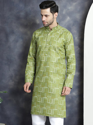 Men's Printed Kurtas