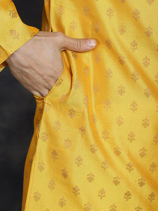 Woven Design Silk Blend Kurtas