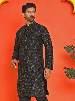 Embroidered Mirror Work Kurtas