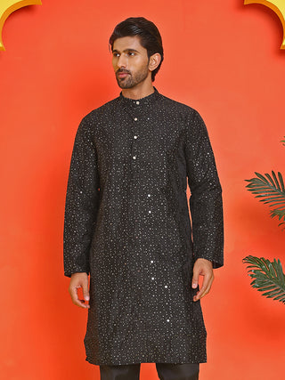 Embroidered Mirror Work Kurtas