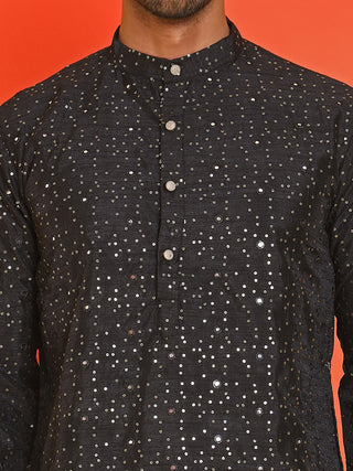 Embroidered Mirror Work Kurtas