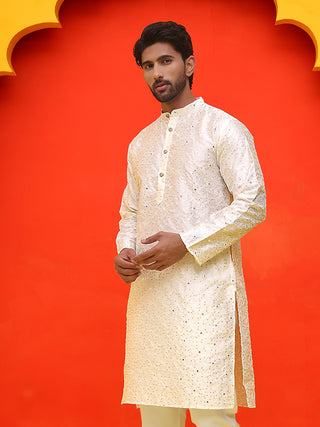 Embroidered Mirror Work Kurtas