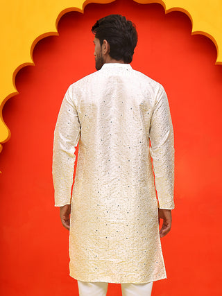 Embroidered Mirror Work Kurtas