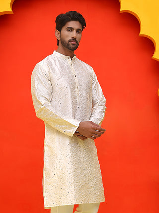Embroidered Mirror Work Kurtas