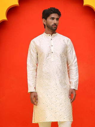 Embroidered Mirror Work Kurtas
