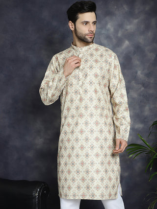 Golden Foil Printed Kurtas