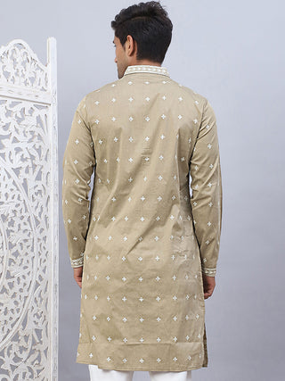 Men's Sequins Embroidered Kurtas